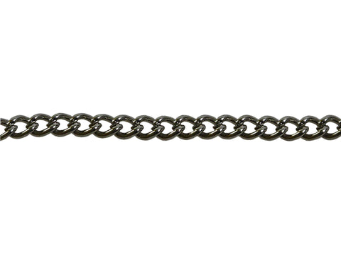 Mack gourmetteketting gedraaid 2m 2mm vernikkeld