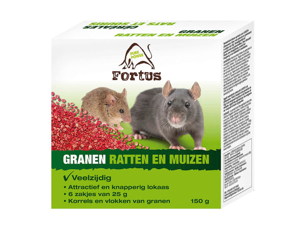 Fortus céréales antirats & antisouris 6x25 g
