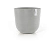 Ecopots Oslo pot à fleurs 45cm blanc/gris