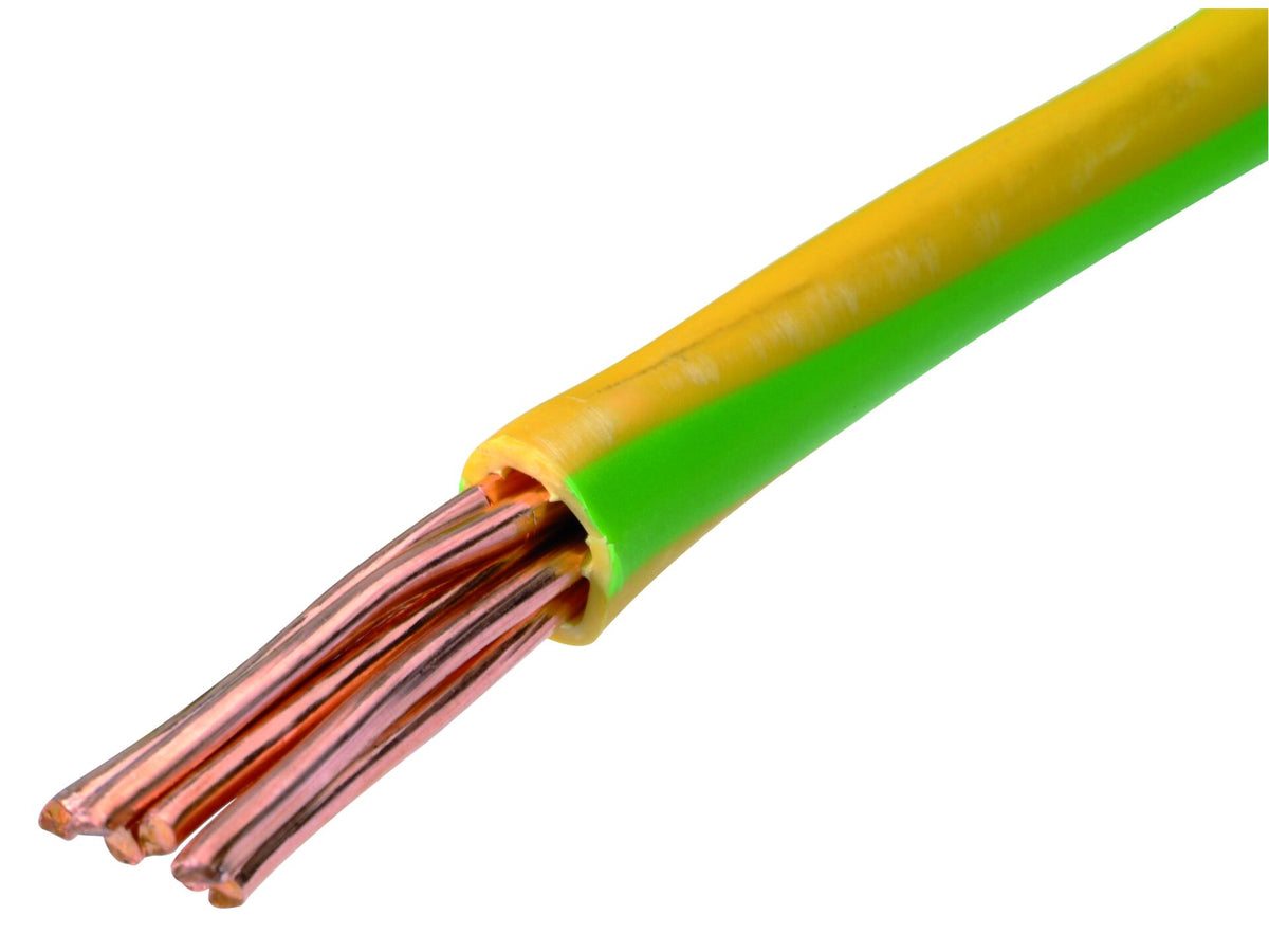 Profile Aarding VOB-kabel 16mm² per lopende meter geel/groen