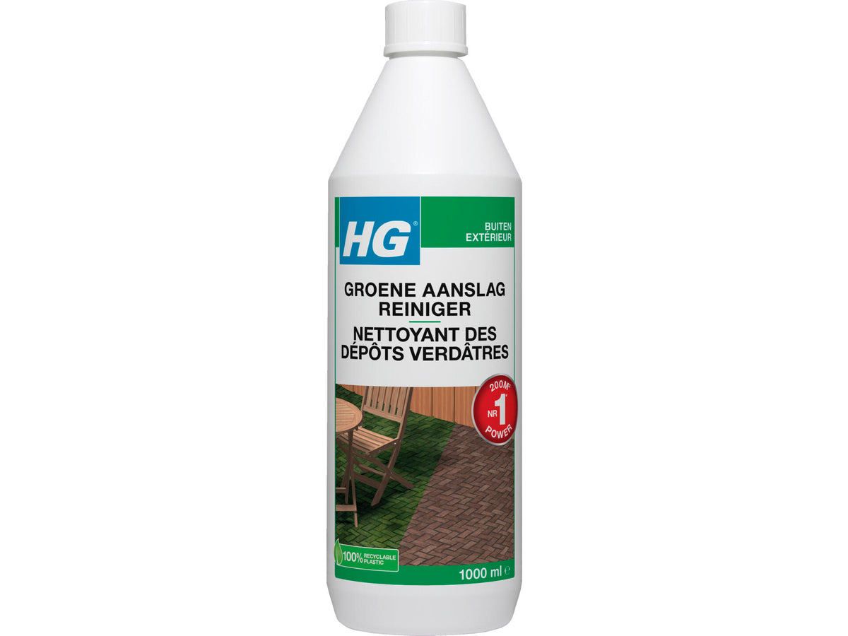 HG groene aanslag reiniger 1l