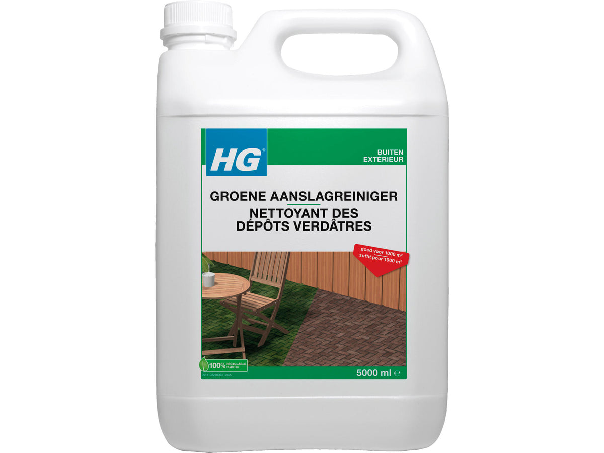 HG groene aanslag reiniger 5l