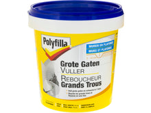 Polyfilla grote gatenvuller gebruiksklaar 1kg grijs