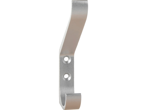 Linea Bertomani crochet 135mm aluminium argent 2 pièces
