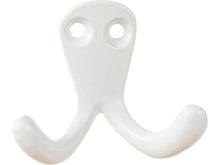 Linea Bertomani crochet 40mm aluminium laqué blanc 2 pièces