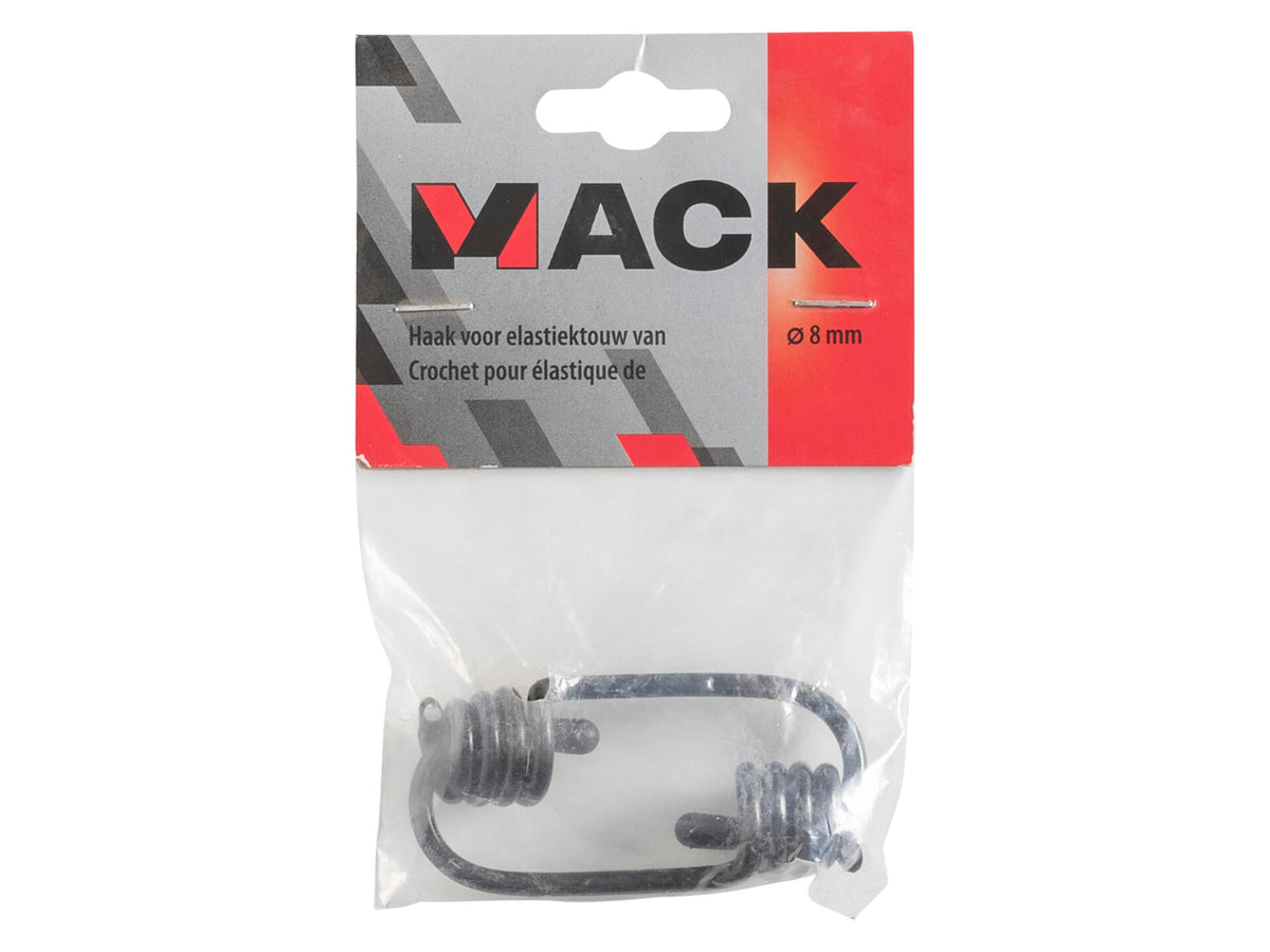 Mack haak voor elastiektouw 8mm 2 stuks