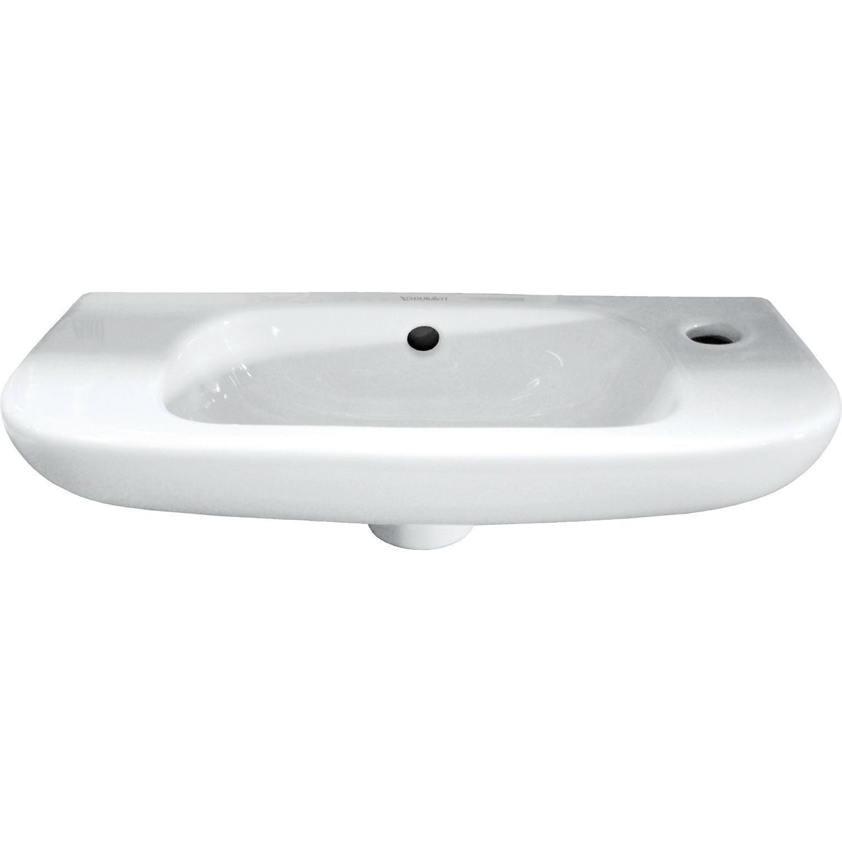 HANDENWASSER D-CODE DURAVIT 50-22CM KRAANGAT RECHTS WIT