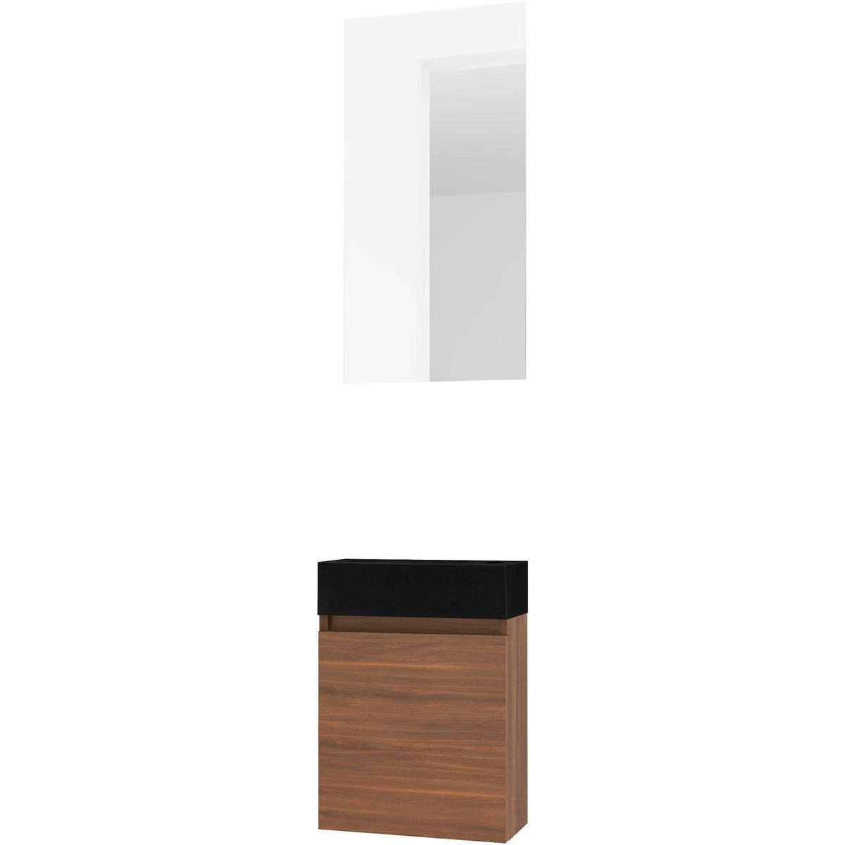 Handenwasser form mini lava/ 1 deur/ spiegel notelaar