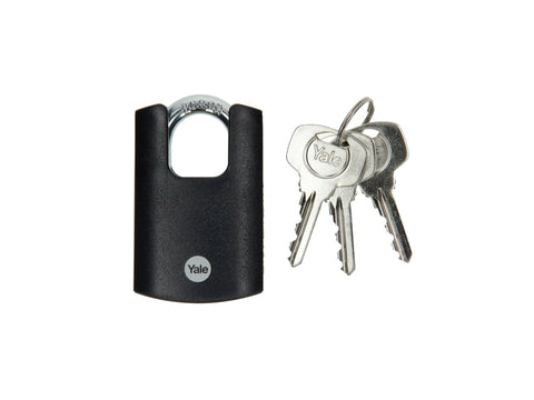 Yale hangslot 40mm zwart