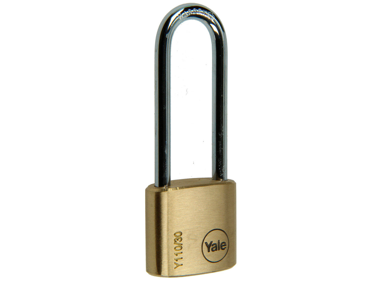 Yale hangslot met lange beugel 30mm 2 stuks