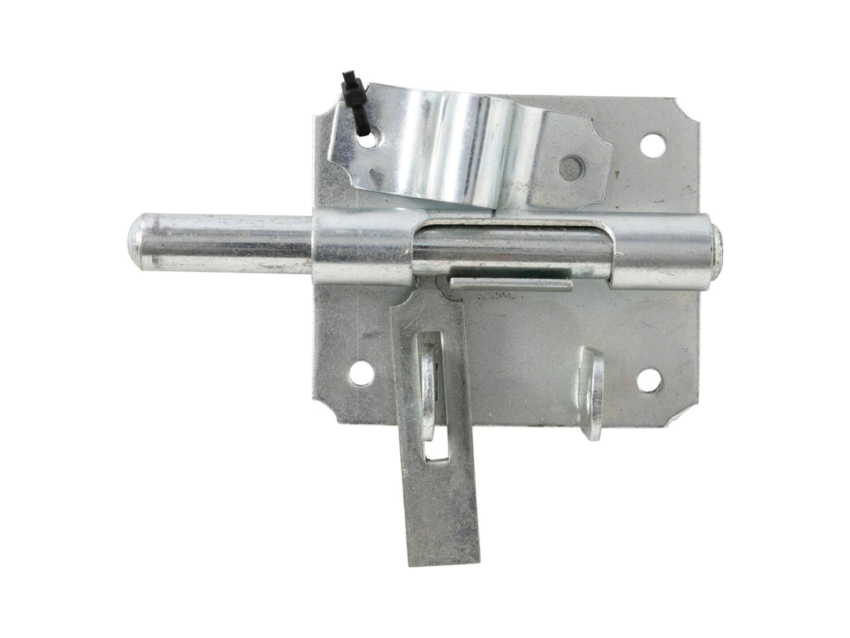 Mack hangslotgrendel 80mm verzinkt blauw