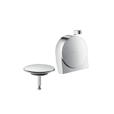 Hansgrohe Exafill S afwerkset voor standaardbaden met aan- en afvoer chroom