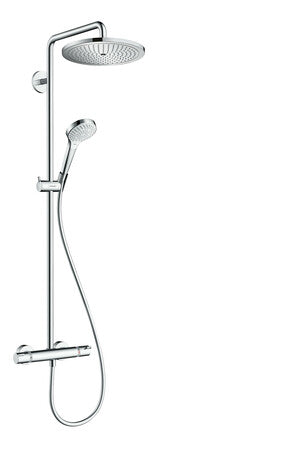 Hansgrohe Tica Ecosmart Showerpipe chroom