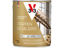 V33 huile cire escaliers mat 2,5l incolore