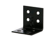 FG Wood Connectors équerre de fixation 40x40x40x2,5 mm noir