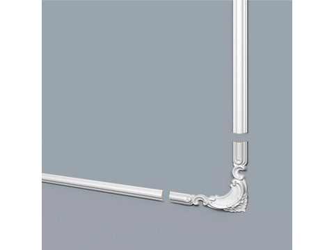 Decoflair hoekstuk wandlijst CL2 polystyreen