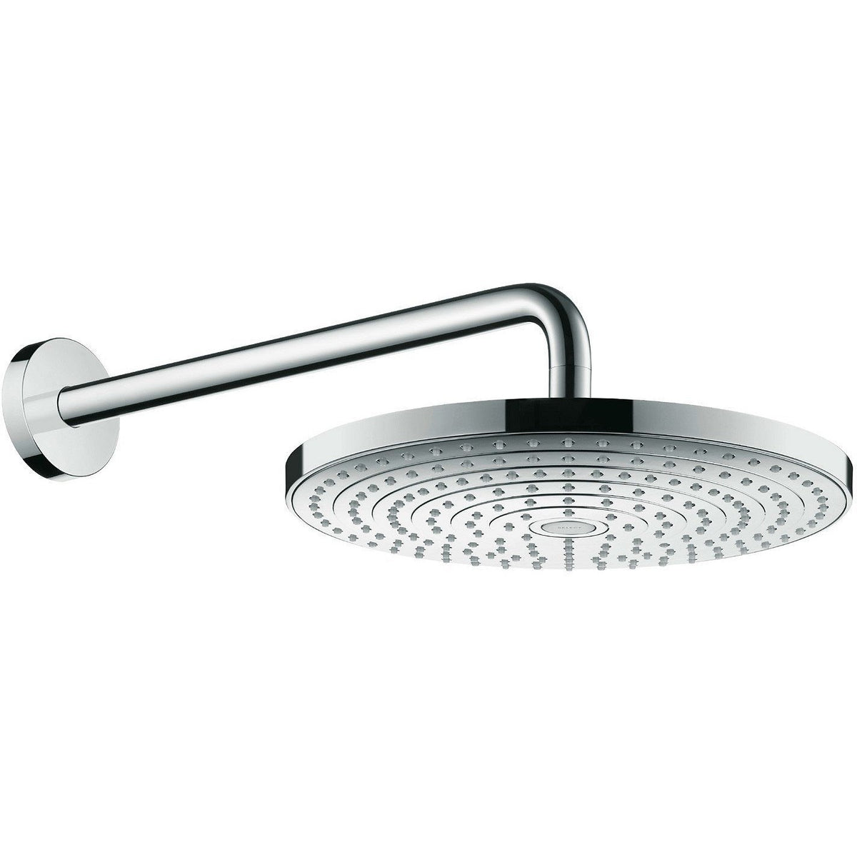 Hoofddouche Raindance Select S240 2JET hansgrohe+ ARM 39CM EcoSmart muur chroom