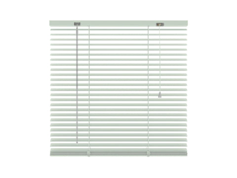 Decosol horizontale lamellen 201 25mm 140x180 cm wit