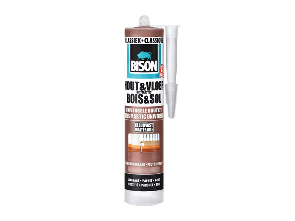 Bison mastic bois & sol 300ml brun