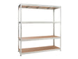 Kreator KRT674005 étagère 180x160x60 cm métal/bois
