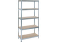 Practo Home Heavy Duty étagère 180x90x45 cm métal/bois