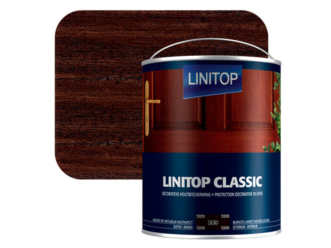 Linitop houtbeits 2,5l wengé #289