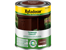 Xyladecor houtbeits tuinhuis 0,75l notenhout mat