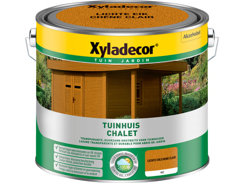 Xyladecor houtbeits tuinhuis 2,5l lichte eik mat