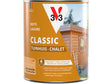 V33 lasure bois chalet satin 0,75l incolore