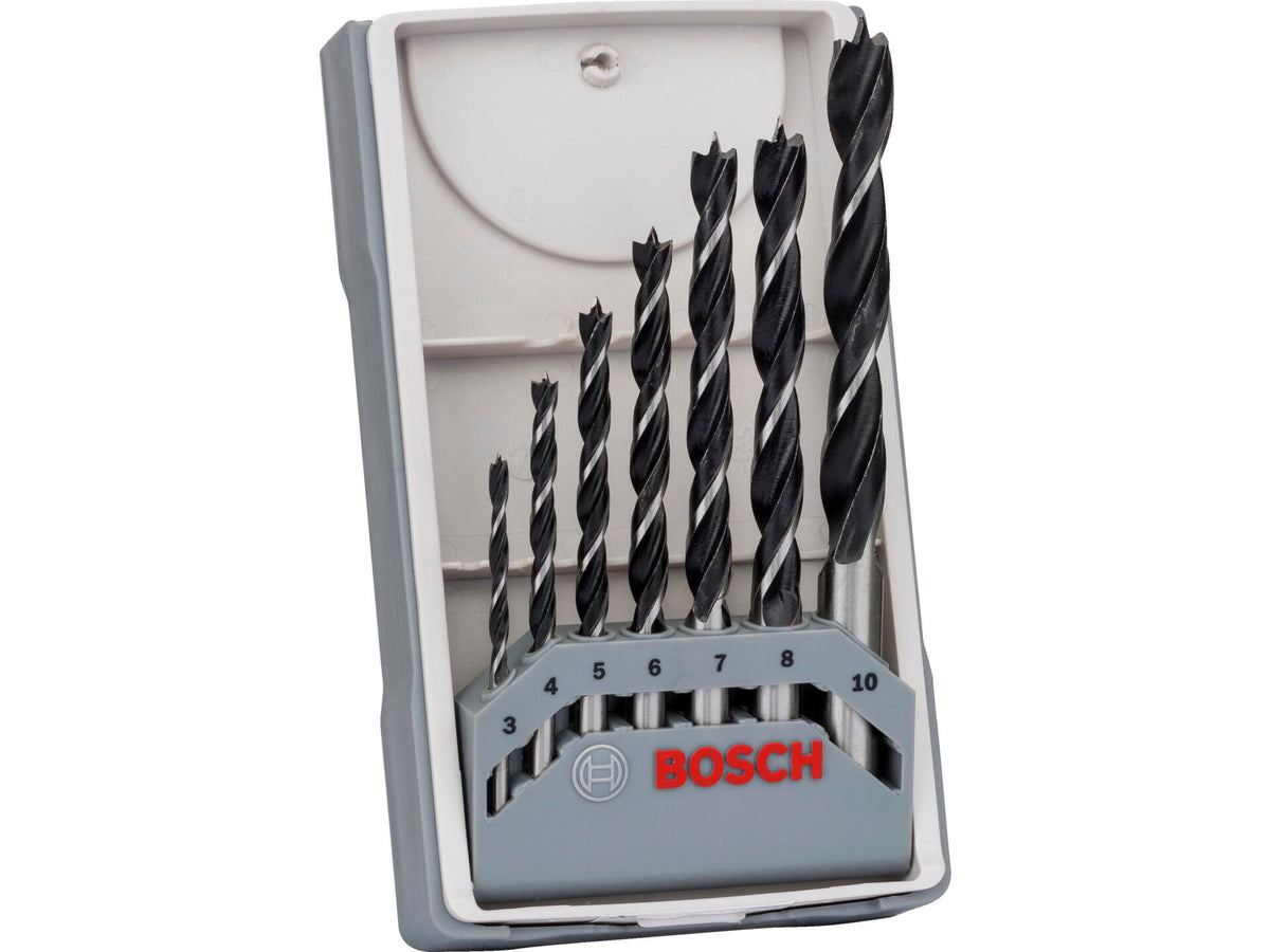 Bosch houtborenset 3-10 mm 7-delig