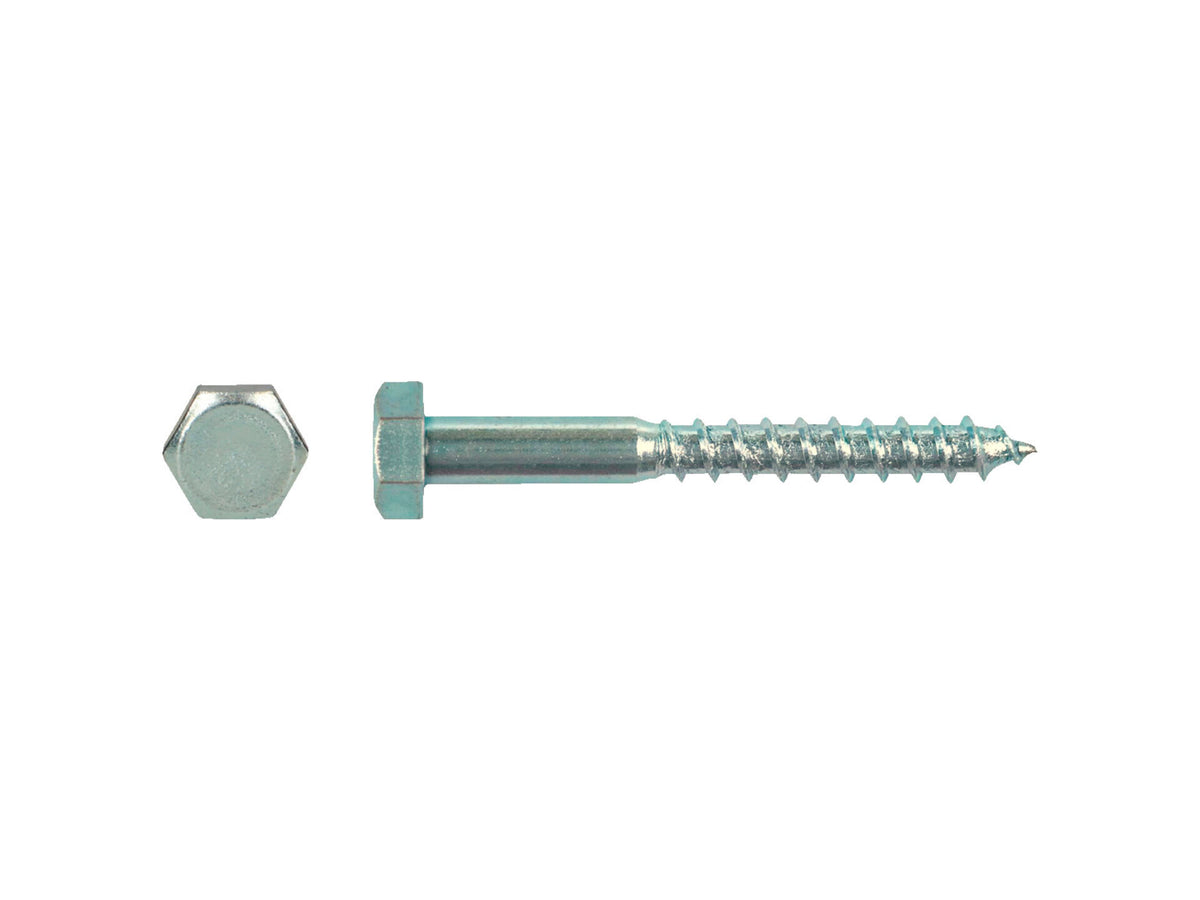 Pgb-fasteners houtdraadbout 7x70 mm verzinkt 100 stuks