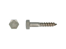 Pgb-fasteners tirefond à six pans D571 7x60 mm inox 100 pièces