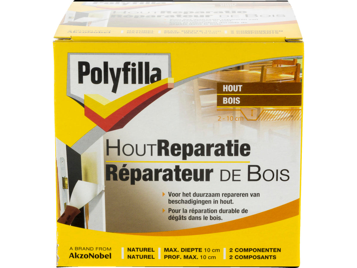 Polyfilla houtreparatie 2x250 g naturel