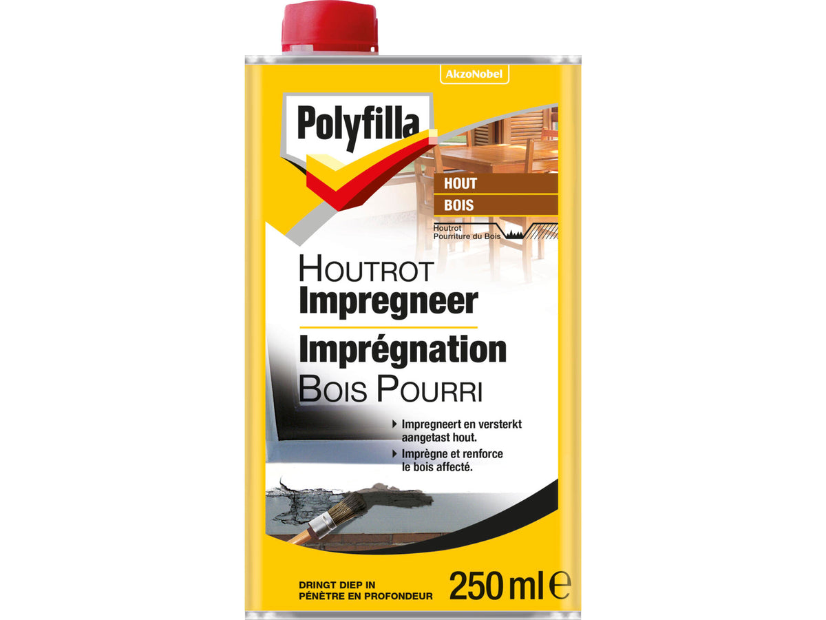 Polyfilla houtrot impregneer 0,25l