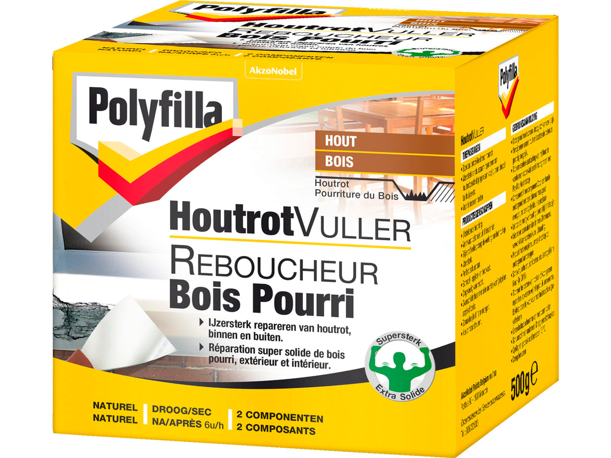 Polyfilla houtrot vuller 500g