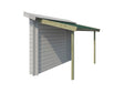 Gardenas abri bûches avec roofing 140x260 cm