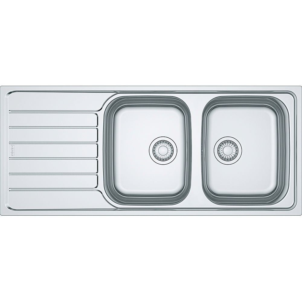 INBOUW SPOELTAFEL SPARK FRANKE 2BAK+VERLEK 1160-500MM