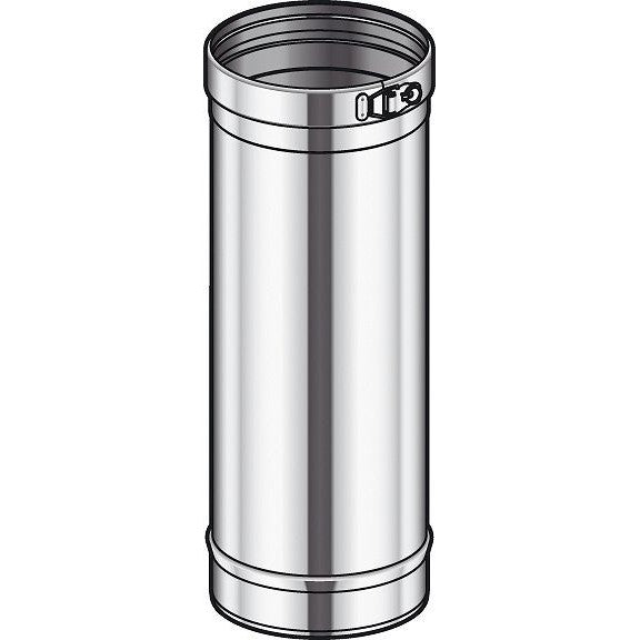 Inox enkelwandige buis CONDENSOR POUJOULAT 100 45CM