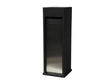 De Witte EX101 brievenbus blauwe hardsteen zwart/inox