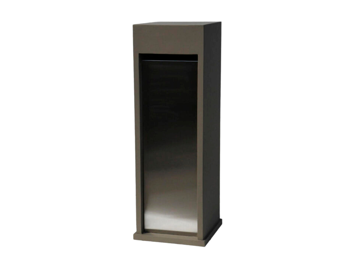 De Witte EX301 brievenbus blauwe hardsteen taupe/inox