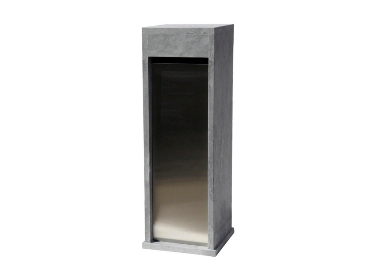 De Witte EX401 brievenbus blauwe hardsteen/inox