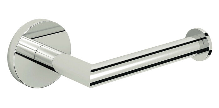 intro Lano toiletrolhouder/reserverolhouder wandmontage messing verchroomd