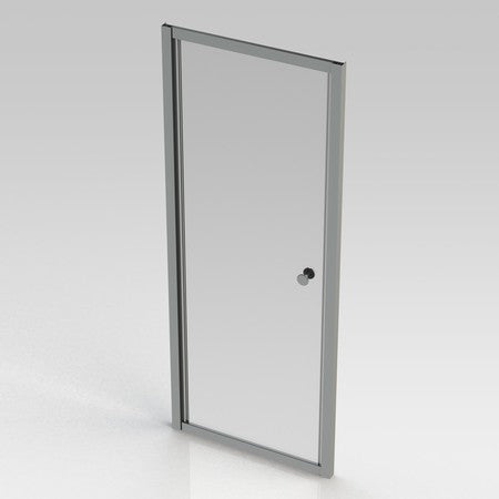 intro Star Alu Easy draaideur 900x1900mm profielen aluminium