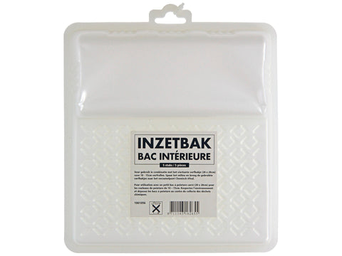 inzetbak voor verfbak 20cm 5 stuks