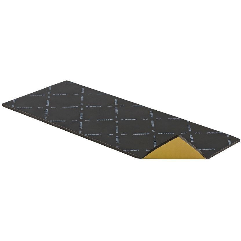 ISOL.GELUIDSISOLATIE LOODVRIJ ZELFKL.90MM GEBERIT