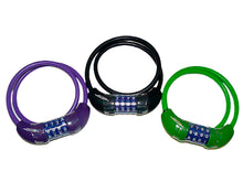 Maxxus câble antivol à combinaison 65cm 8mm disponible en 3 couleurs
