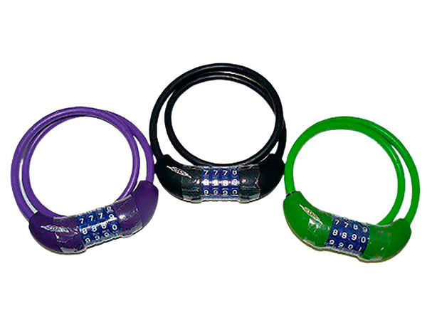 Maxxus câble antivol à combinaison 65cm 8mm disponible en 3 couleurs