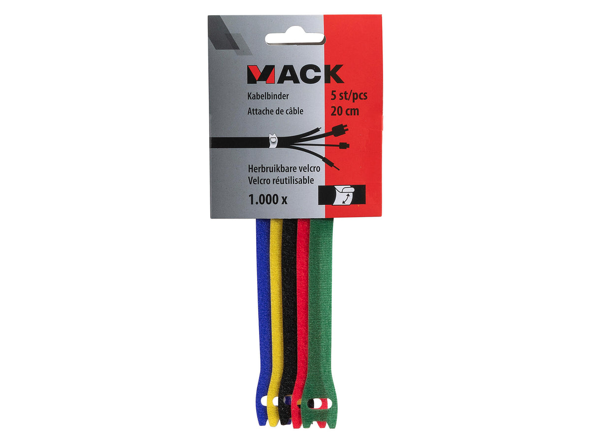 Mack kabelbinder 200x12 mm 5 stuks
