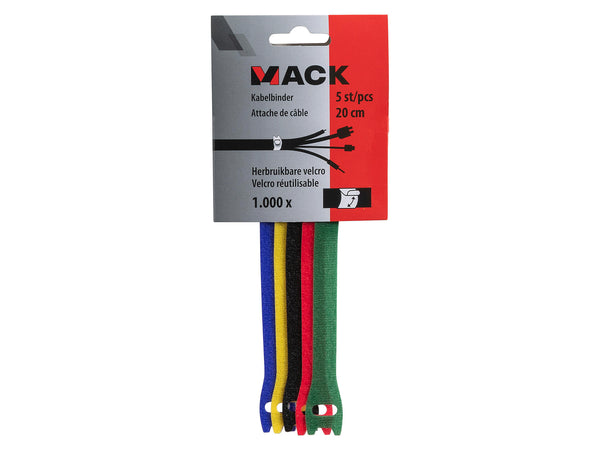 Mack attache-câble 200x12 mm 5 pièces