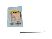 Smart kabelbinder 302x4,8 mm nylon zwart 100 stuks